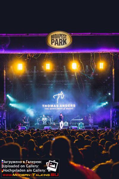 17.09.2016 Thomas Anders Budapest Park Будапешт