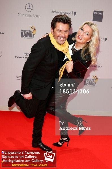 17 10 2013 Thomas Anders and Claudia Anders arrive at Tribute To Bambi at Station