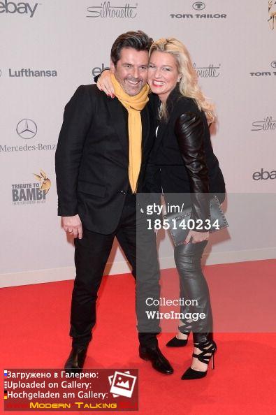 17 10 2013 Thomas Anders and Claudia Anders arrive at Tribute To Bambi at Station