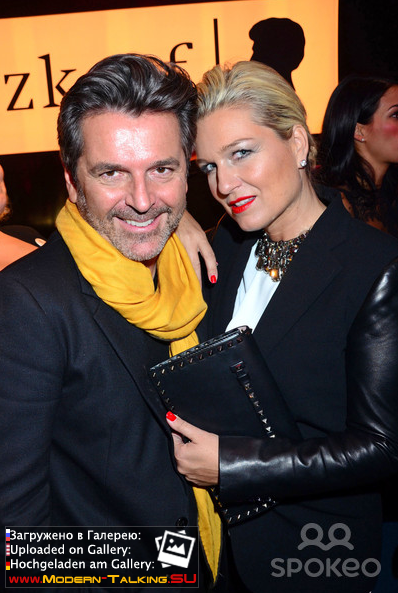 17 10 2013 Thomas Anders and Claudia Anders arrive at Tribute To Bambi at Station