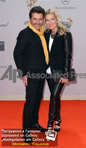 17 10 2013 Thomas Anders and Claudia Anders arrive at Tribute To Bambi at Station