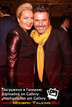 17 10 2013 Thomas Anders and Claudia Anders arrive at Tribute To Bambi at Station