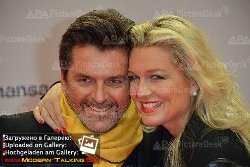 17 10 2013 Thomas Anders and Claudia Anders arrive at Tribute To Bambi at Station