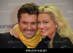 17 10 2013 Thomas Anders and Claudia Anders arrive at Tribute To Bambi at Station