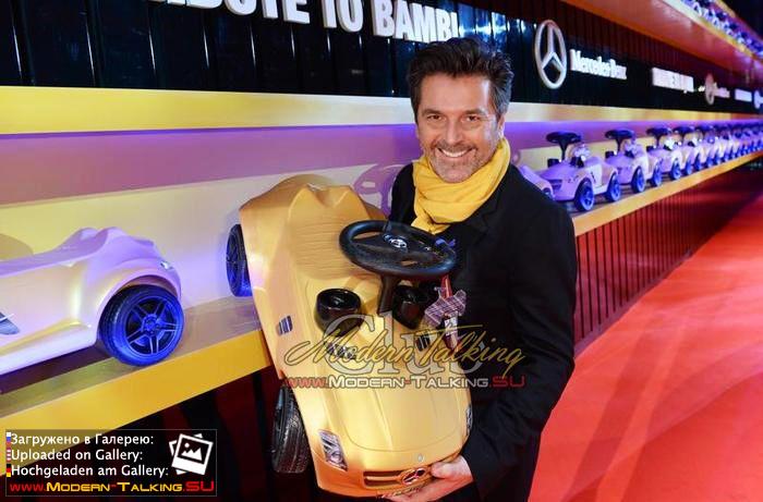 17 10 2013 Thomas Anders and Claudia Anders Tribute To Bambi Berlin