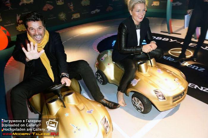 17 10 2013 Thomas Anders and Claudia Anders Tribute To Bambi Berlin