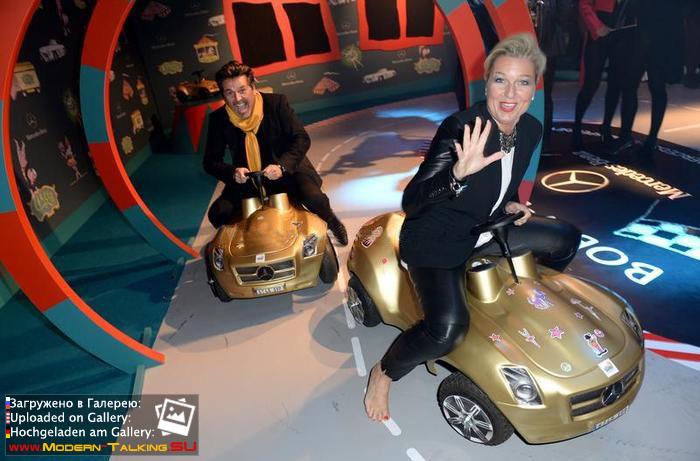 17 10 2013 Thomas Anders and Claudia Anders Tribute To Bambi Berlin