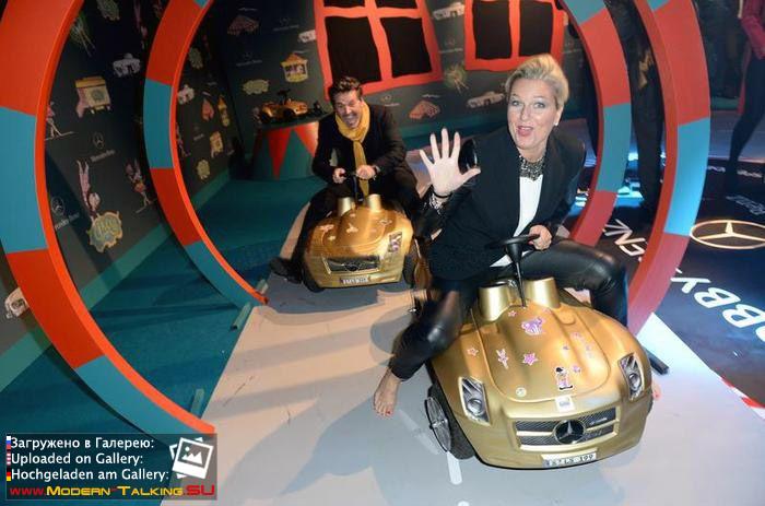 17 10 2013 Thomas Anders and Claudia Anders Tribute To Bambi Berlin