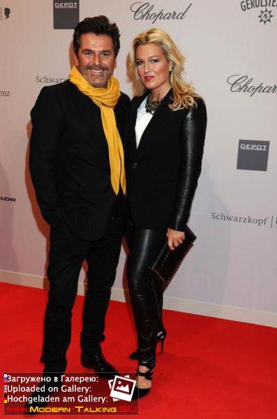17.10. 2013 Thomas Anders and Claudia Anders Tribute To Bambi Berlin