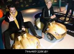 17 10 2013 Thomas Anders and Claudia Anders Tribute To Bambi Berlin