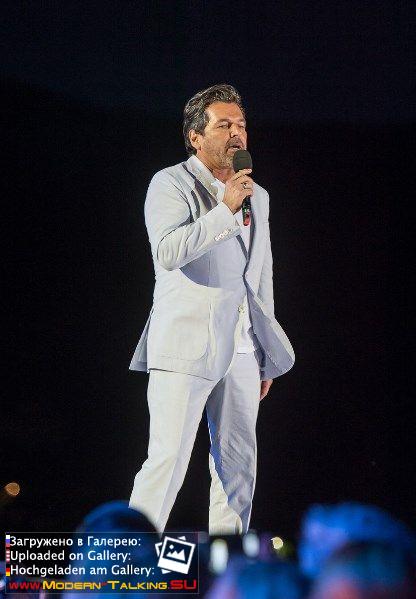 18.09.2015 Thomas Anders, Starnacht Wachau, Rossatzbach