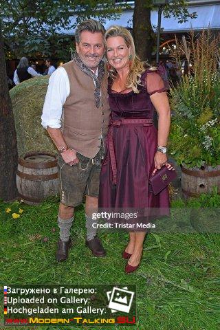 18.09.2025 Thomas Anders, Claudia Anders "Heidifest By Heidi Klum" At Hofbräuhaus Munich