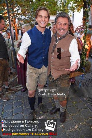 18.09.2025 Thomas Anders, Claudia Anders "Heidifest By Heidi Klum" At Hofbräuhaus Munich