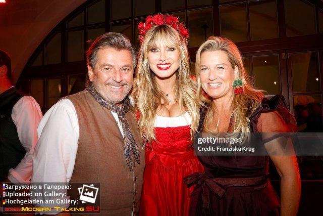 18.09.2025 Thomas Anders, Claudia Anders "Heidifest By Heidi Klum" At Hofbräuhaus Munich