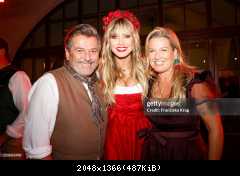 18.09.2025 Thomas Anders, Claudia Anders "Heidifest By Heidi Klum" At Hofbräuhaus Munich