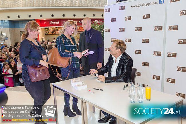 18.10.2013 Dieter in Vienna-the celebration of the 1 year shop G3