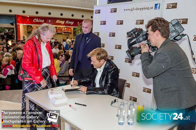 18.10.2013 Dieter in Vienna-the celebration of the 1 year shop G3