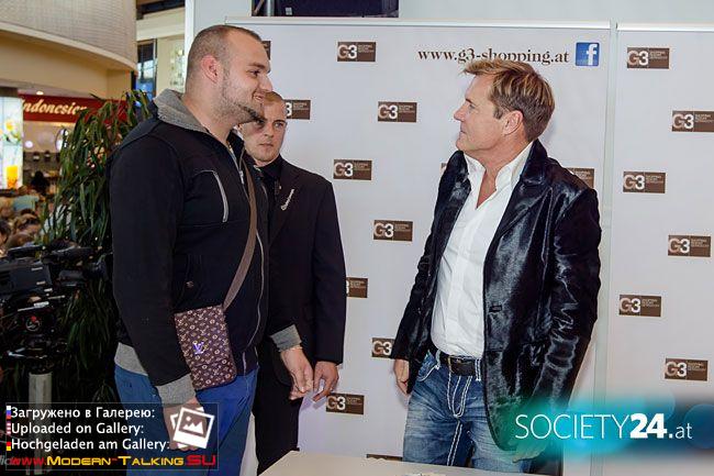 18.10.2013 Dieter in Vienna-the celebration of the 1 year shop G3