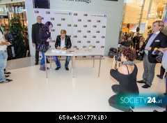 18.10.2013 Dieter in Vienna-the celebration of the 1 year shop G3