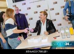 18.10.2013 Dieter in Vienna-the celebration of the 1 year shop G3