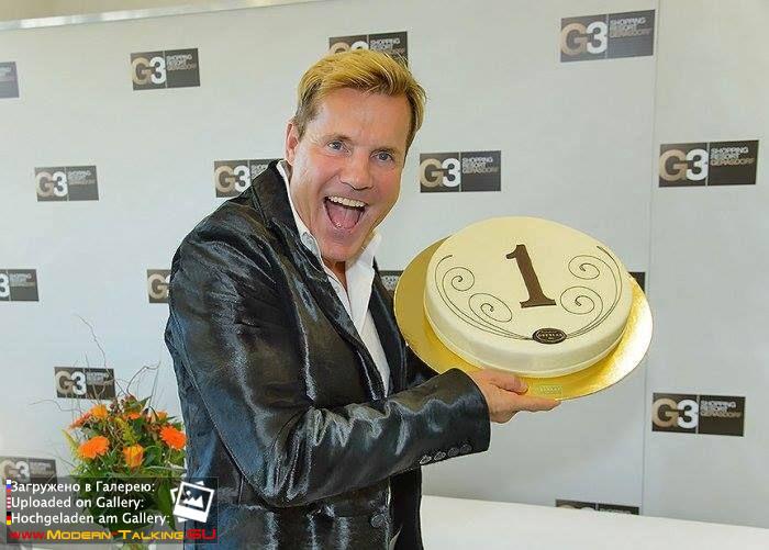 Dieter in Vienna-the celebration of the 1 year shop G3 -2013