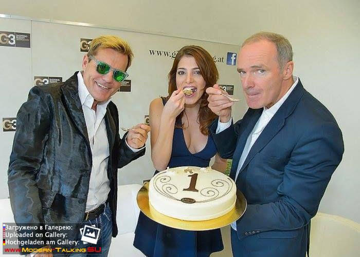 Dieter in Vienna-the celebration of the 1 year shop G3 -2013