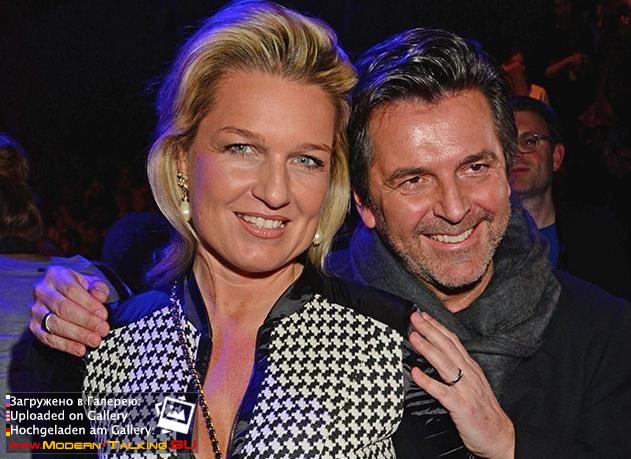 20.01.2015 Thomas Anders and Claudia Fashion Week-Berlin