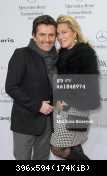 20.01.2015 Thomas Anders and Claudia Fashion Week-Berlin
