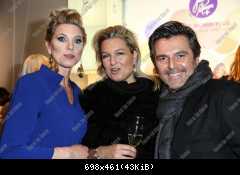 20.01.2015 Thomas Anders and Claudia Fashion Week-Berlin