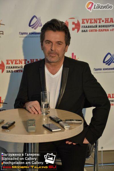 20.03.2016 Томас Андерс Воронеж пресс-конференции