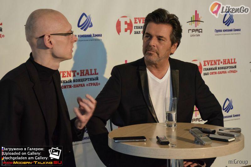 20.03.2016 Томас Андерс Воронеж пресс-конференции