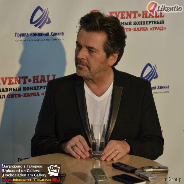 20.03.2016 Томас Андерс Воронеж пресс-конференции