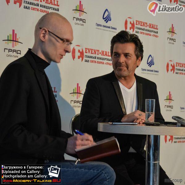 20.03.2016 Томас Андерс Воронеж пресс-конференции