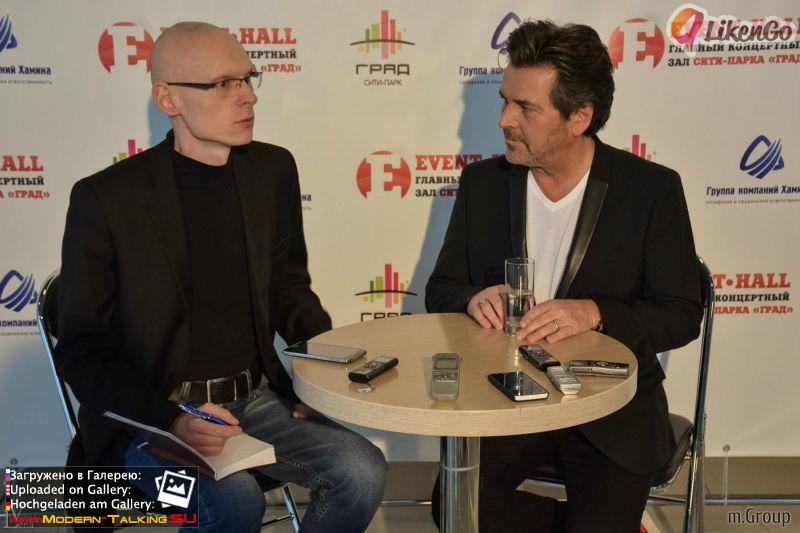 20.03.2016 Томас Андерс Воронеж пресс-конференции