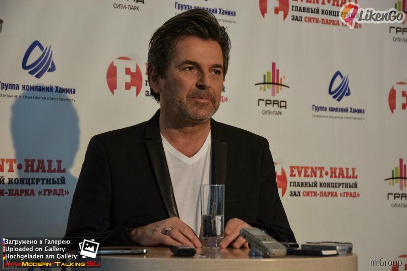 20.03.2016 Томас Андерс Воронеж пресс-конференции