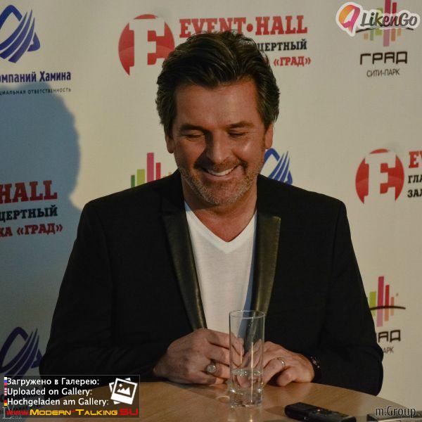 20.03.2016 Томас Андерс Воронеж пресс-конференции