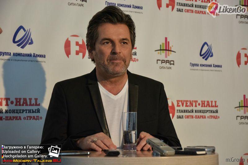 20.03.2016 Томас Андерс Воронеж пресс-конференции