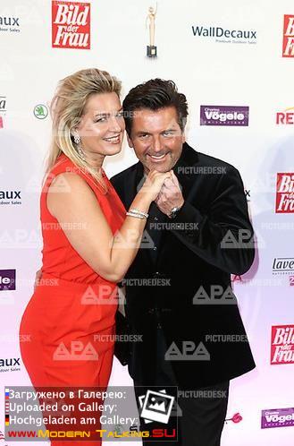 20.11.2014 Thomas Anders,Claudia Goldene Bild Der Frau' Award