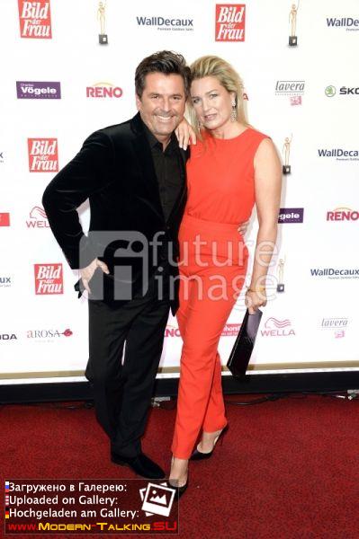 20.11.2014 Thomas Anders,Claudia Goldene Bild Der Frau' Award