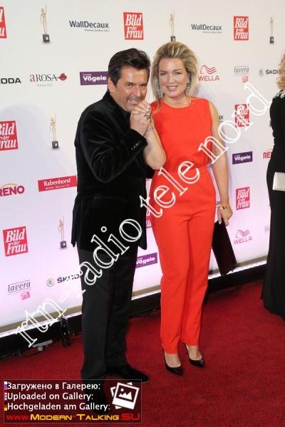 20.11.2014 Thomas Anders,Claudia Goldene Bild Der Frau' Award