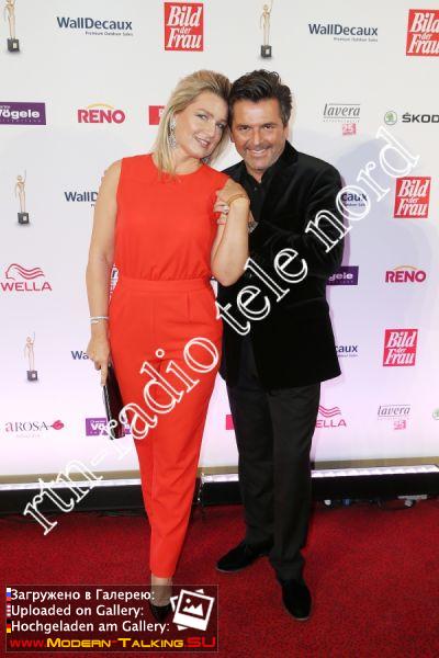 20.11.2014 Thomas Anders,Claudia Goldene Bild Der Frau' Award
