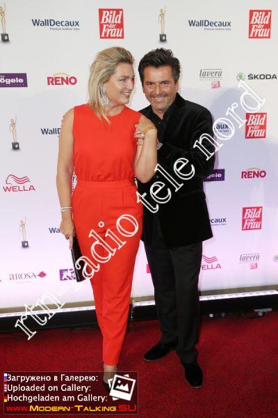 20.11.2014 Thomas Anders,Claudia Goldene Bild Der Frau' Award