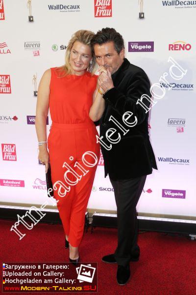 20.11.2014 Thomas Anders,Claudia Goldene Bild Der Frau' Award