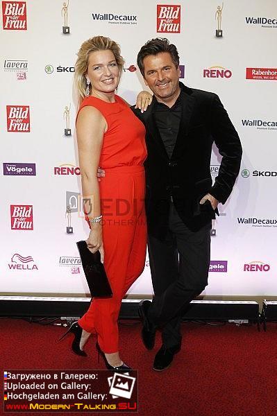 20.11.2014 Thomas Anders,Claudia Goldene Bild Der Frau' Award