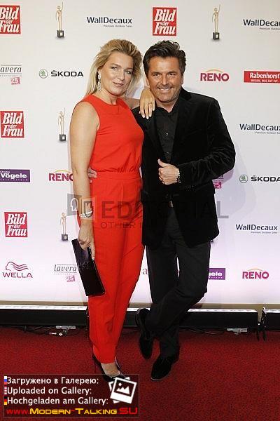 20.11.2014 Thomas Anders,Claudia Goldene Bild Der Frau' Award