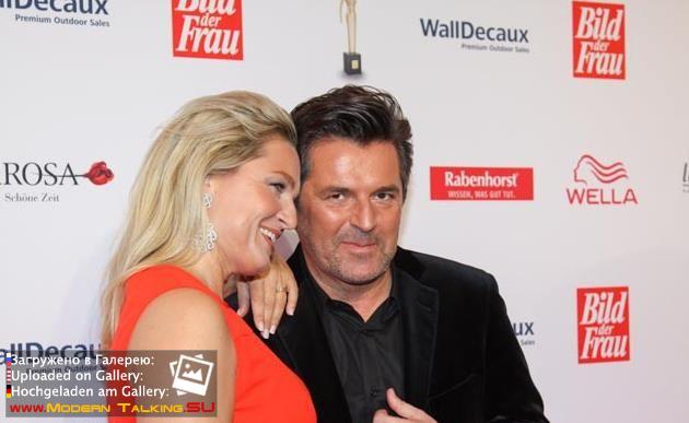 20.11.2014 Thomas Anders,Claudia Goldene Bild Der Frau' Award