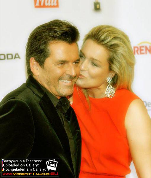 20.11.2014 Thomas Anders,Claudia Goldene Bild Der Frau' Award
