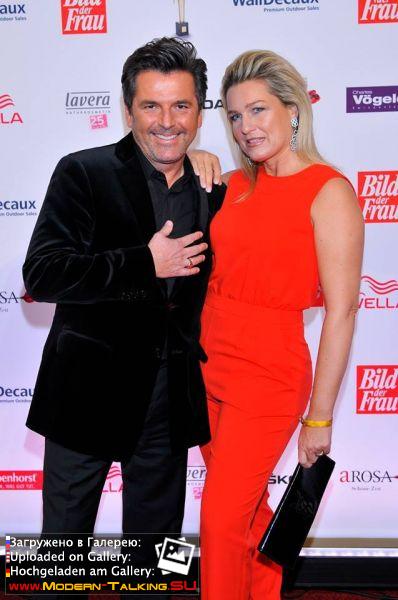 20.11.2014 Thomas Anders,Claudia Goldene Bild Der Frau' Award