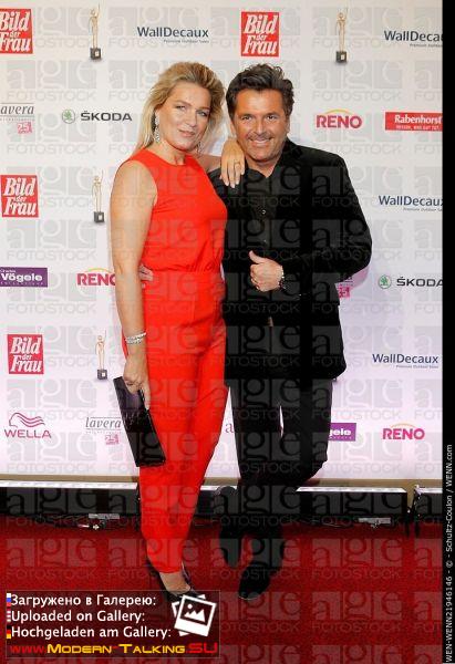 20.11.2014 Thomas Anders,Claudia Goldene Bild Der Frau' Award