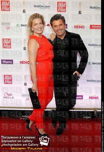 20.11.2014 Thomas Anders,Claudia Goldene Bild Der Frau' Award